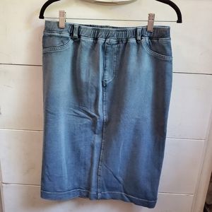 Junee | Blue pencil skirt